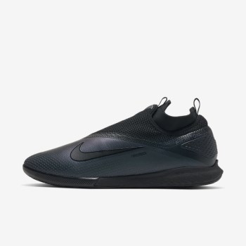 Nike React Phantom Vision 2 Pro Dynamic Fit IC - Női Focicipő - Fekete/Fekete